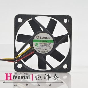 sunon 建准 5厘米 KDE0505PFV2 5v 0.8w 5010 超薄 静音 显卡风扇
