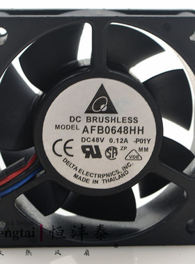 原装台达 AFB0648HH 6025 48V 0.10A 6CM 超静音 散热风扇