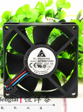 台达 AFB0812VH 8025 12V 0.41A 8CM 8厘米 机箱 电源 散热风扇
