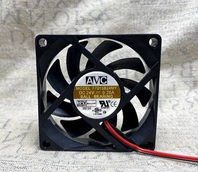 AVC 7015 24v 0.26A 7厘米/cm超薄大风量变频器散热风扇70*70