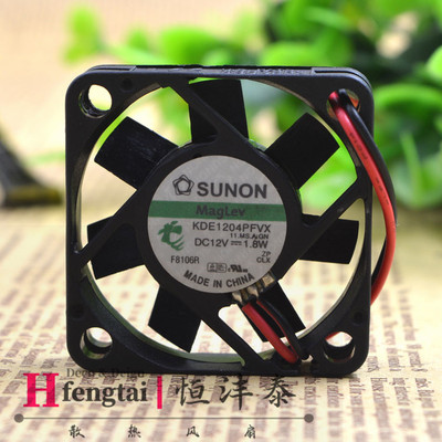 KDE1204PFVX 建准 4010 12V 1.8W 4cm/厘米 大风量磁悬浮散热风扇