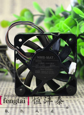 NMB 2006ML-04W-B29 5015 12V 0.06A 5CM 5厘米 3线 投影机风扇