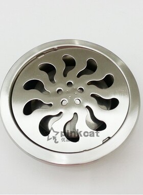 3.5寸三层圆形不锈钢防臭地漏 隔臭不锈钢地漏浴室厕所阳台地漏器