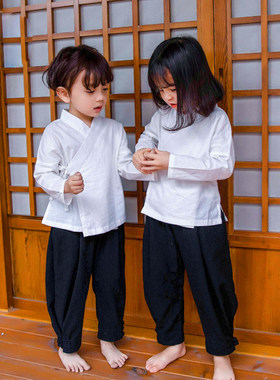 童装宝宝秋装女童汉服纯棉长袖