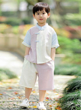 纯棉薄款夏季中式改良古风装汉服