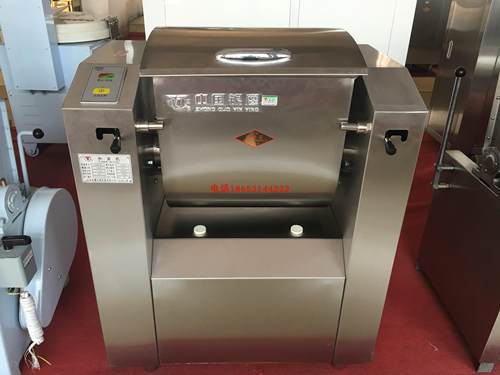 山东银鹰HWH15和面机花环式搅拌器单相电15公斤大容量商用拌面机1