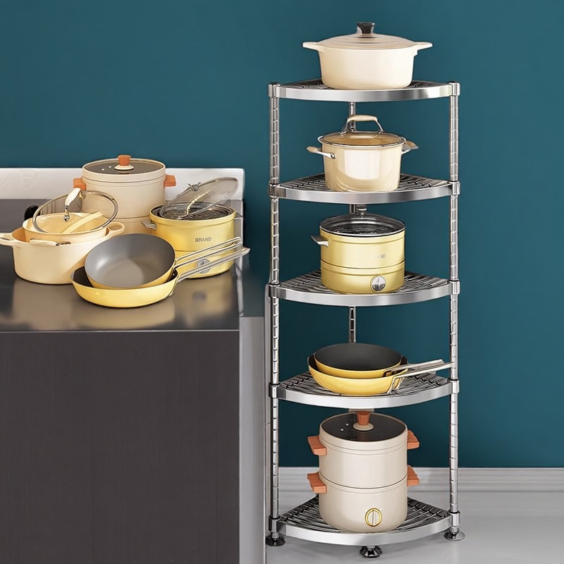 不锈钢脸盆架宿舍落地三角架卫生间置物架浴室转角洗脸盆收纳架子