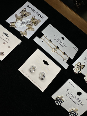 BAUBLEBAR蝴蝶耳环女欧美夸张小众复古耳钉劳伦康拉德外贸原单