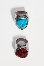 外贸戒指ZARA2024冬季新品女装镶石头首饰戒指 无卡