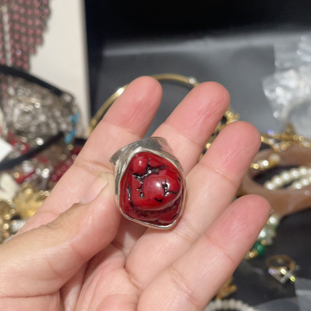 Zara七码左右戒指