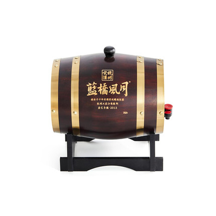 宋酒非遗产品蓝桥风月橡木桶装4.5L杭州特产酒红曲桂花酒古法酿