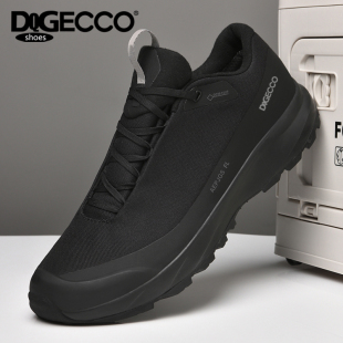 户外网布轻便跑步鞋 DQGECCO爱步特伦2025夏季 男士 透气运动鞋 新款