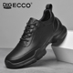 皮鞋 春秋款 商务休闲鞋 DQGECCO爱步特伦男士 真皮透气轻便内增高鞋