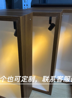 定制专拍立体相框相册摆件收藏礼物纪念品防尘亚克力盒收纳手办