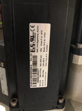 贝加莱伺服电机8LSA44.E8030D200-3全新原装
