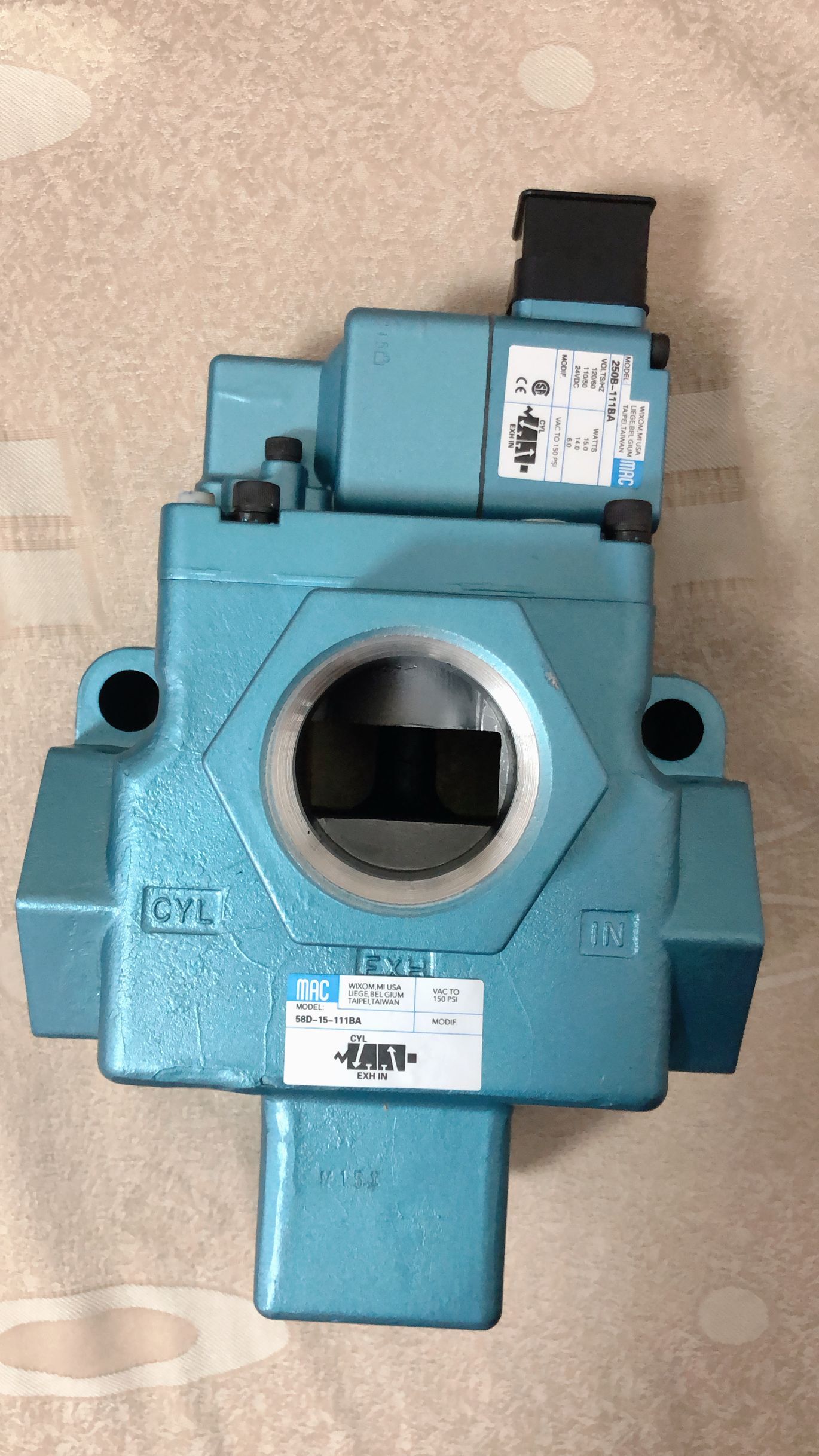 美国MAC电磁阀58D-36-111BA/121BA/121JC/121JJ/111JJ现货