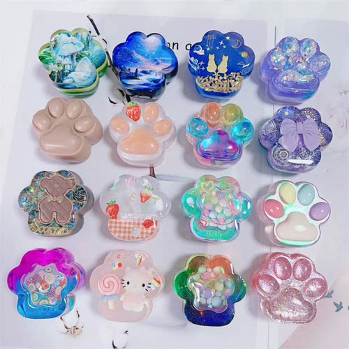 水晶滴胶猫爪成品捡漏现货