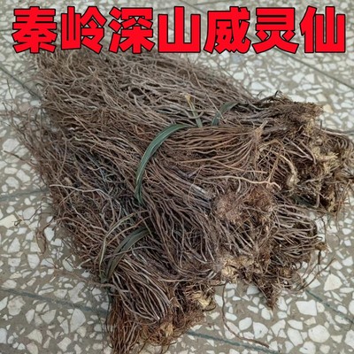 秦岭深山野生威灵仙500g