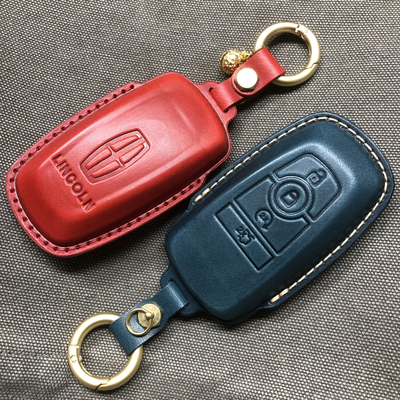 林肯Z真皮钥匙套真皮手工牛皮