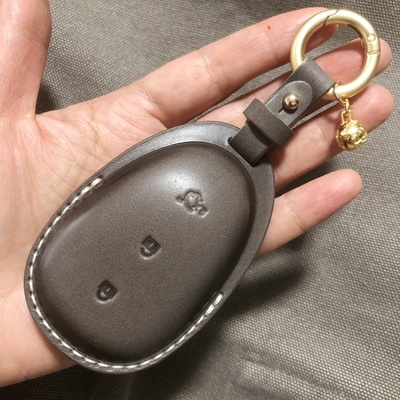 长安钥匙套牛皮真皮材质