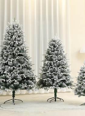雪花树圣诞树60cm1.2/1.5/1.8米