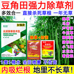 豆角除草剂豆角田苗后除草专用药强效死根烂根封闭不伤苗禾阔双除