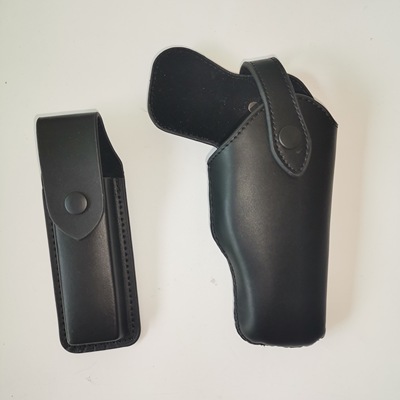 牛皮快拔式弹孔隐形兵人手枪套