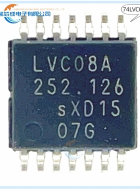 74LVC08APW LVC08A TSSOP-14 人气逻辑门和反相器IC 原装正品芯片