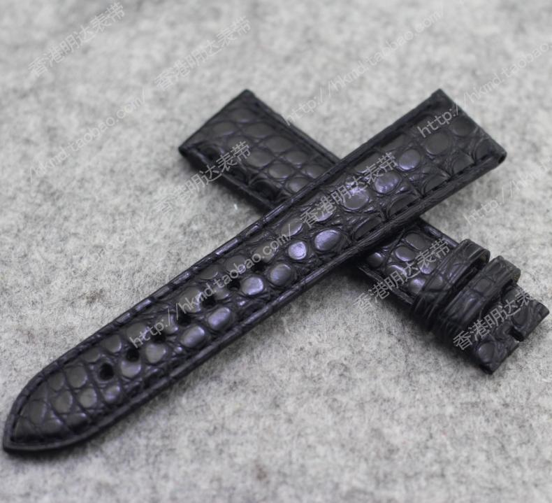 代用GO格拉苏蒂真美洲鳄鱼皮表带