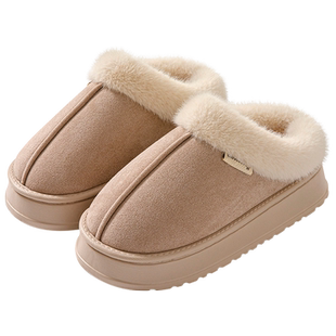 流氓兔棉拖鞋女士冬季2024新款家居室内保暖加绒踩屎感冬天拖鞋男