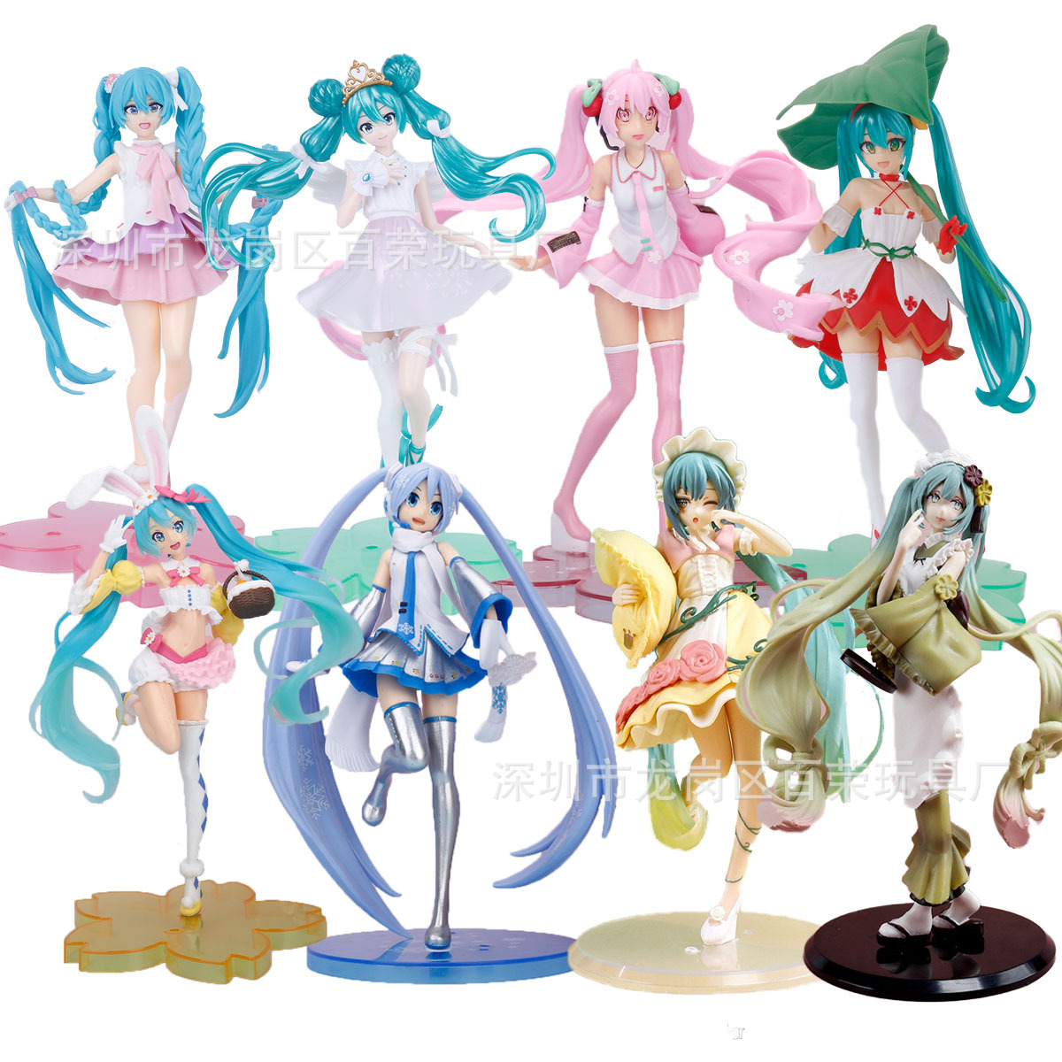 初音未来手办模型二次元美可爱心