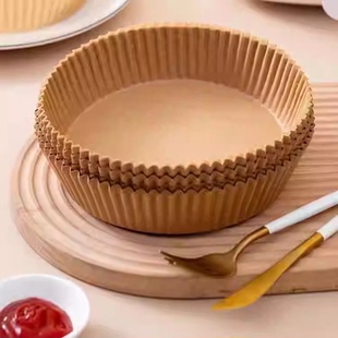 200张空气炸锅专用吸油纸 防水防油防粘抗高温 食品级双面硅油纸