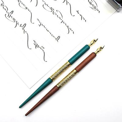 菲比羽墨蘸水笔藏文书法笔