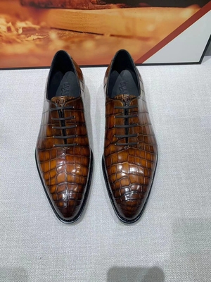 莱曼犀牛真皮欧美风正装皮鞋