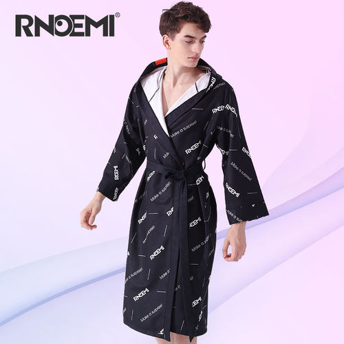 RNOEMI游泳吸水速干浴袍