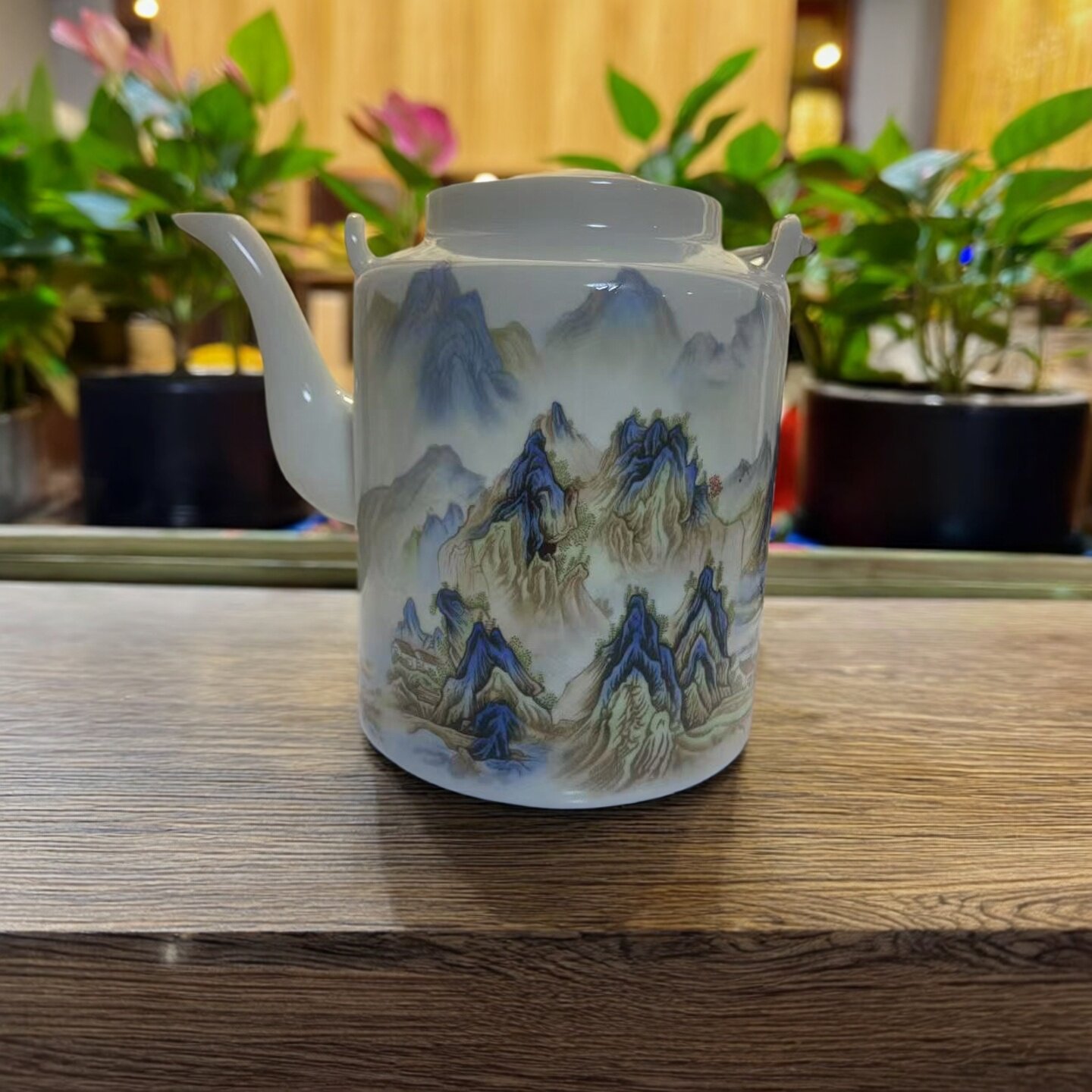 景德镇陶瓷茶壶单壶家用高温防爆热水壶茶水茶杯套装茶具