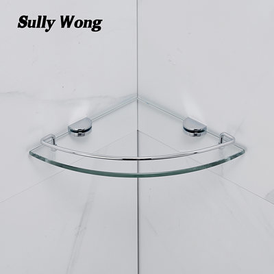 SullyWong浴室角架钢化玻璃