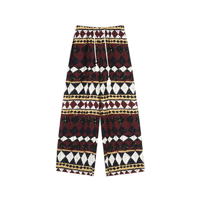 定制女装 醋酸民族风印花休闲裤福袋0601