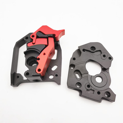 SB挤出机打印头全金属铝合金件