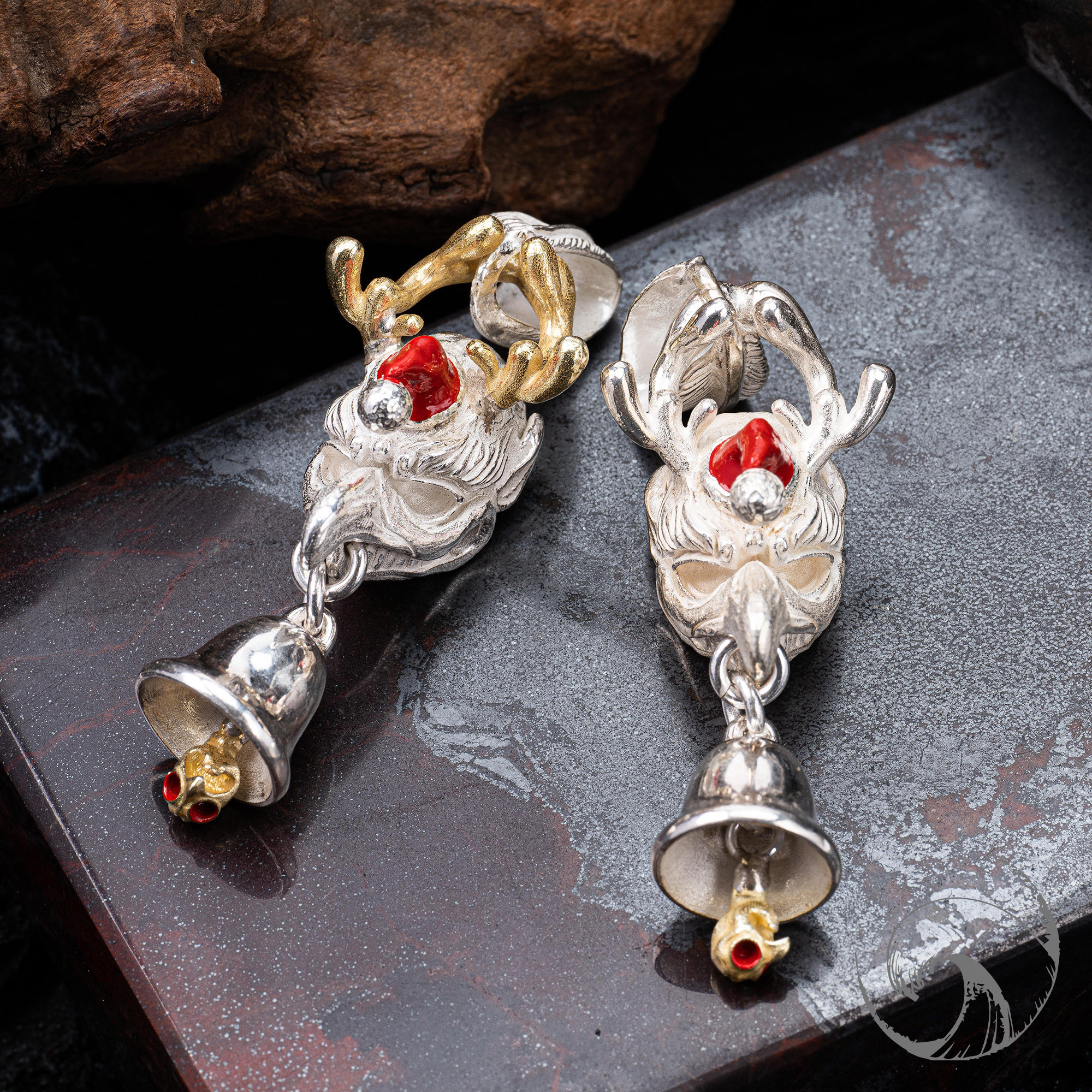 【国内现货】cometrue妙翅君吊坠项链圣诞限定款手作纯银金配饰