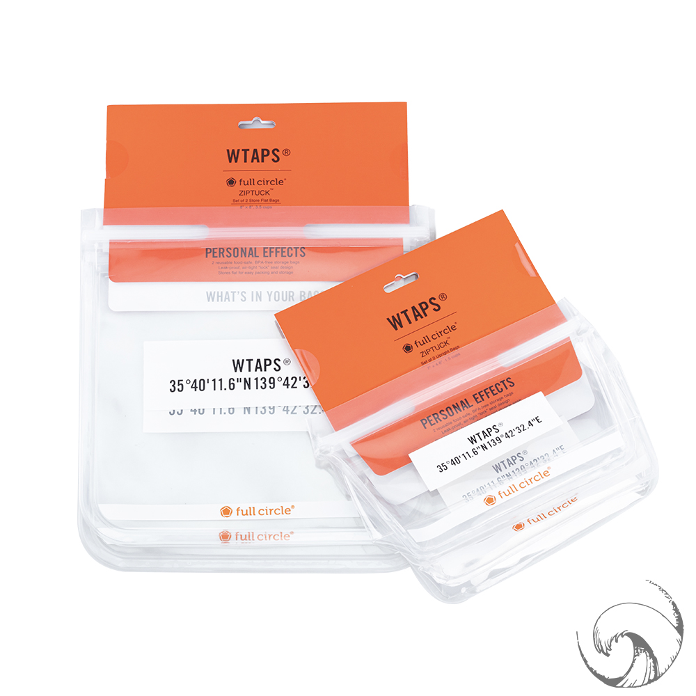 【国内现货】WTAPS透明小收纳袋 PE 01/02 POUCH. EVA 19SS 4/26