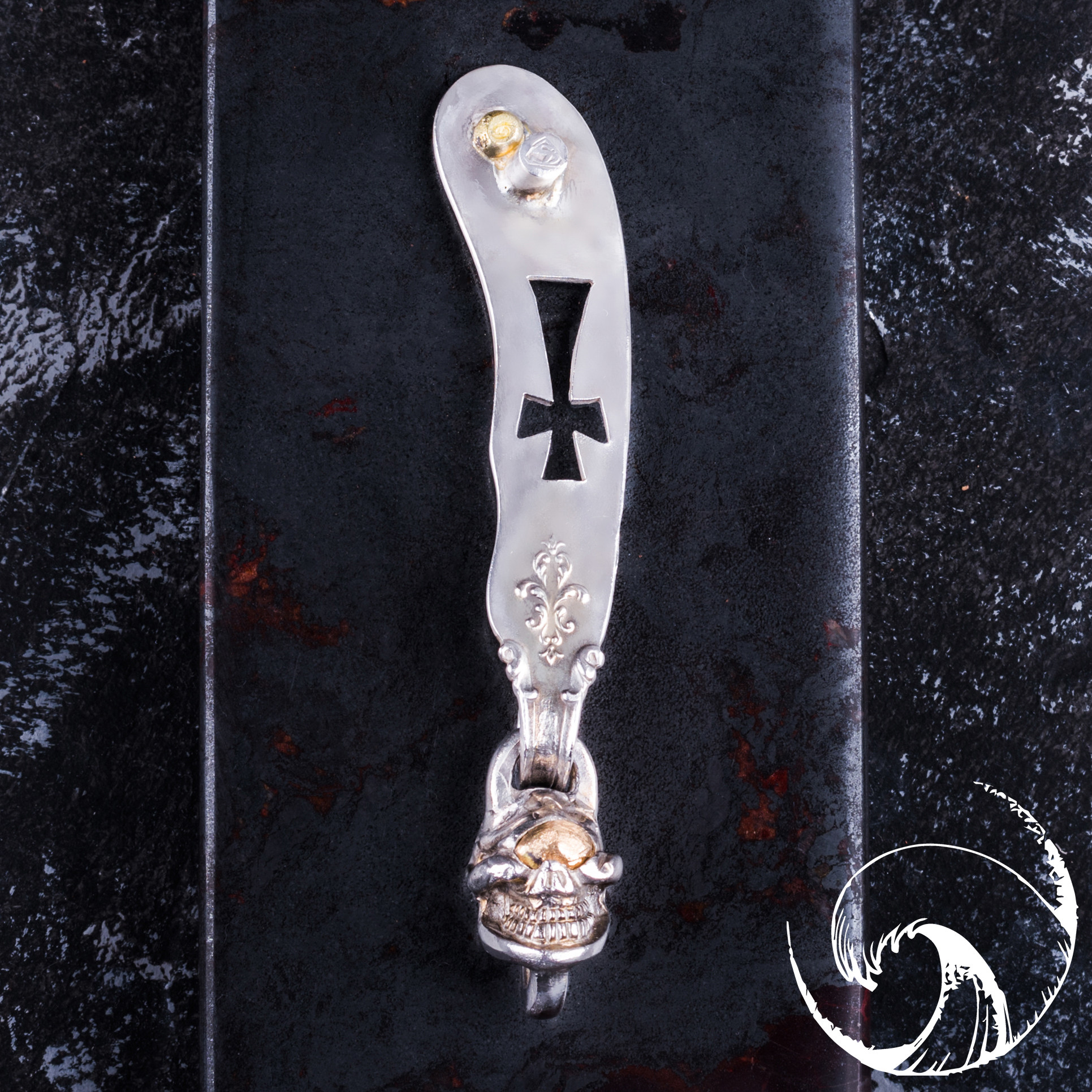 【国内现货】高山隆金眼牛油刀