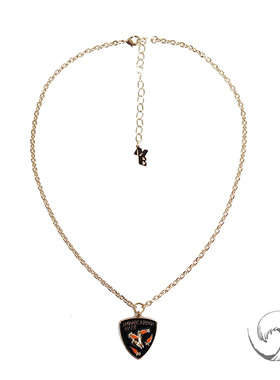 国潮项链金属VSCHMA兰博基尼车标