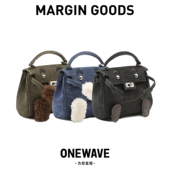 国内现货 Doll Margin Goods MINI Bag 毛球做旧印花手提斜挎