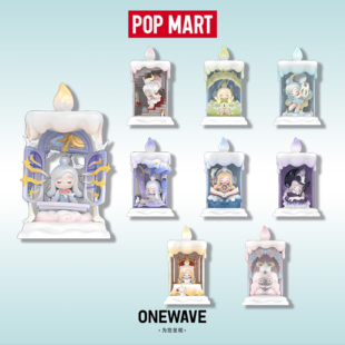 【官方新品】POPMART泡泡玛特CHAKA 烛光漫游系列手办盲盒玩具