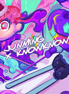 JUNMING ×KNOWKNOW 联名潮流嘻哈雪具滑雪板手套眼镜面罩装备