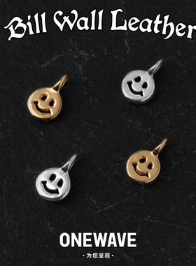 BWLmini笑脸吊坠项链纯银