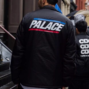 【国内现货】PALACE棉教练夹克 男女情侣休闲潮流轻薄3M保温棉服