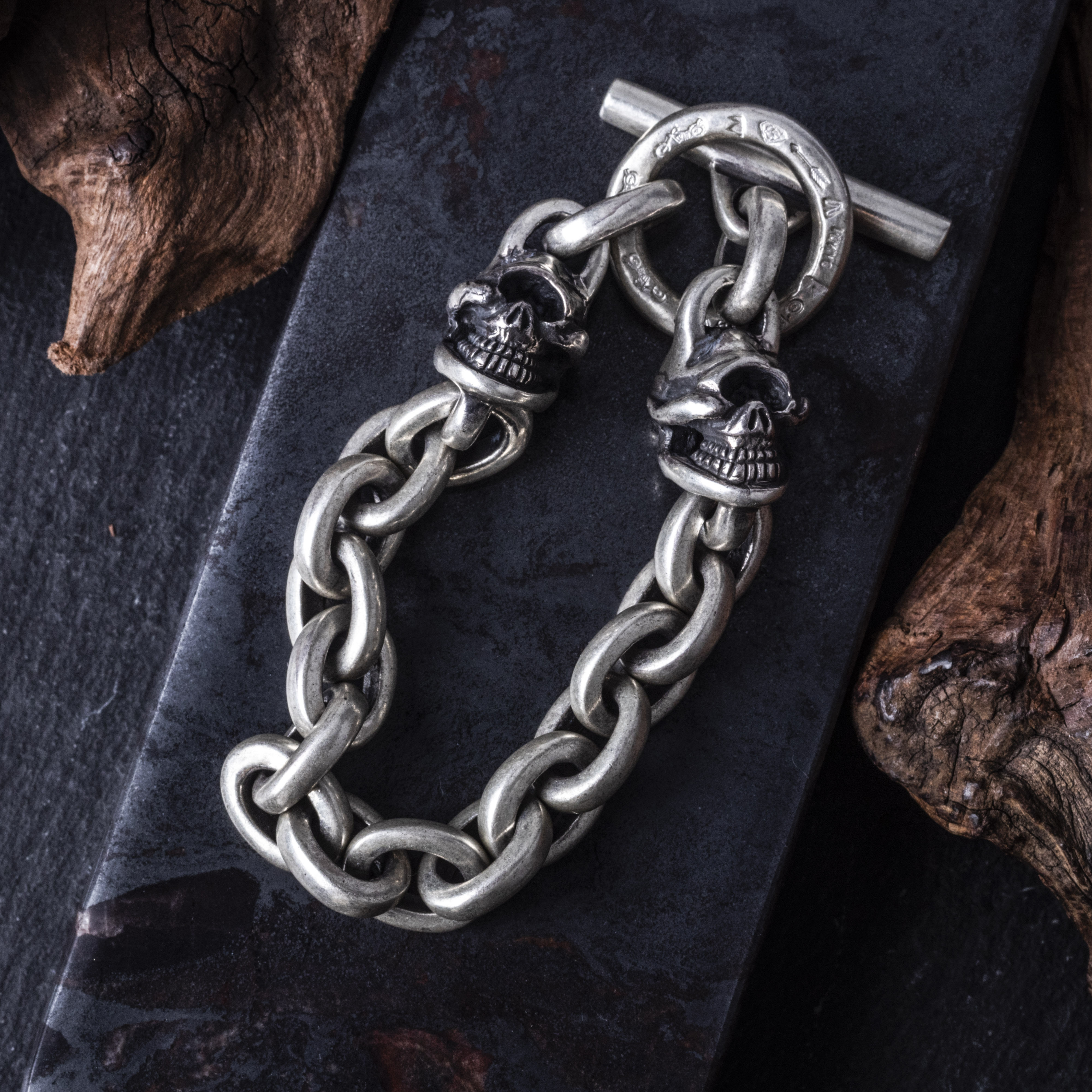 【国内现货】高山隆空骷髅手链