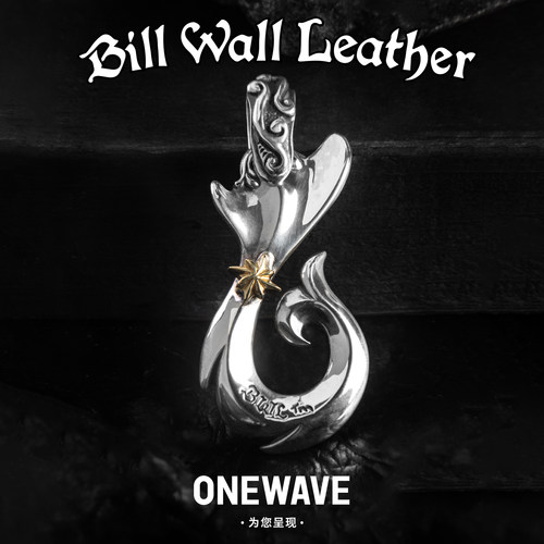 BillWallLeather双鱼尾系列吊坠